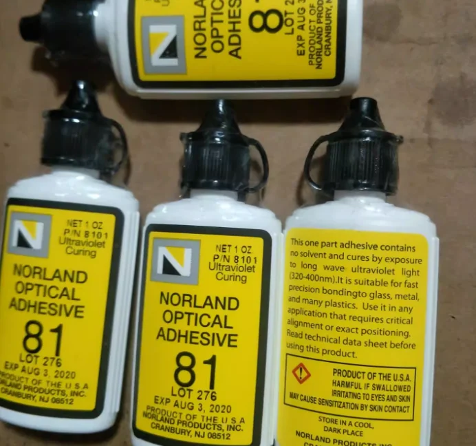 FOR NORLAND 81 Fast-Curing Optical Curing Agent for Precision Bonding and Coating Applications Original Product