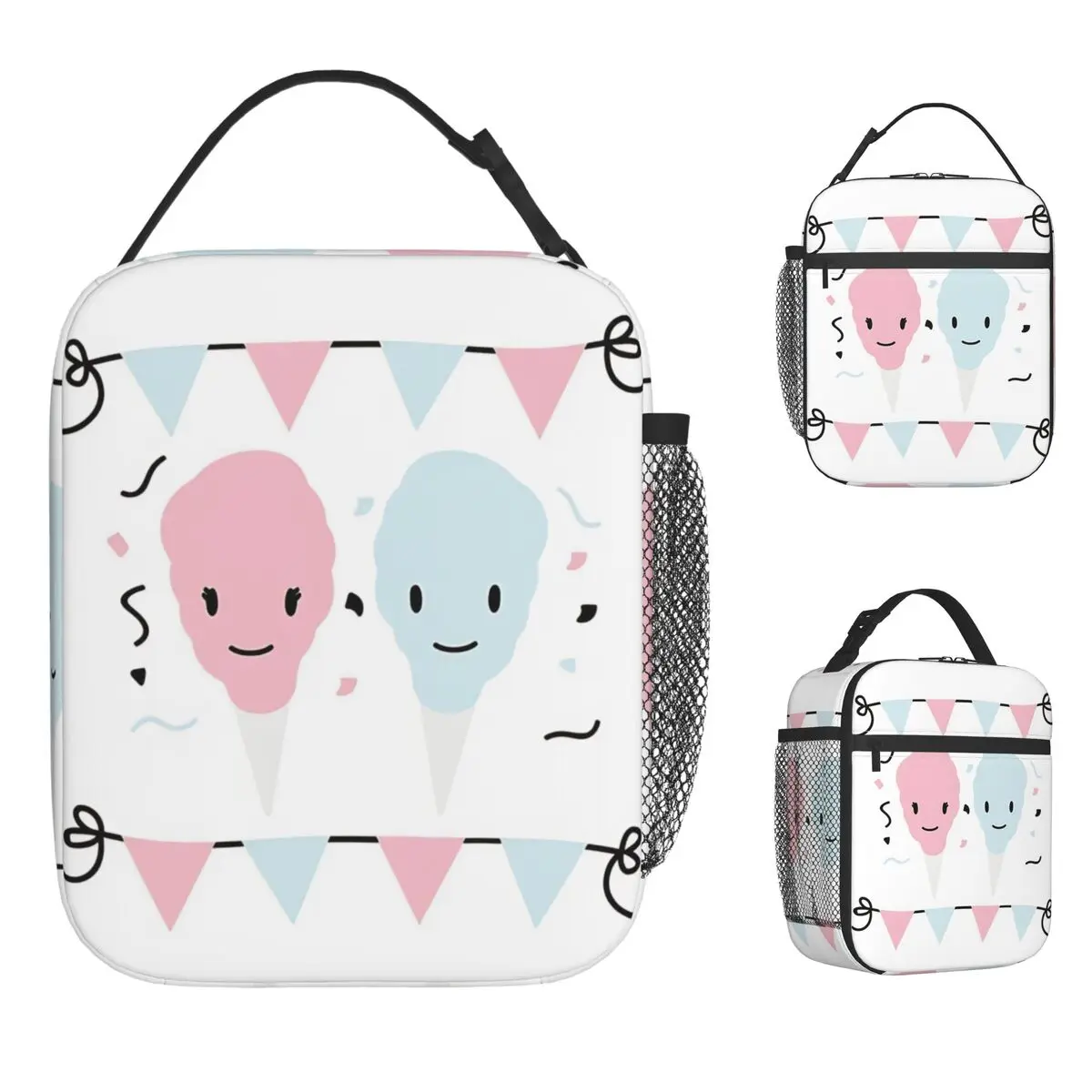 

Сумка для обеда Barbapapas для мужчин, дизайнерская сумка для обеда, винтажная сумка-холодильник для пикника на открытом воздухе, портативная термосумка для обеда из оксфордской ткани