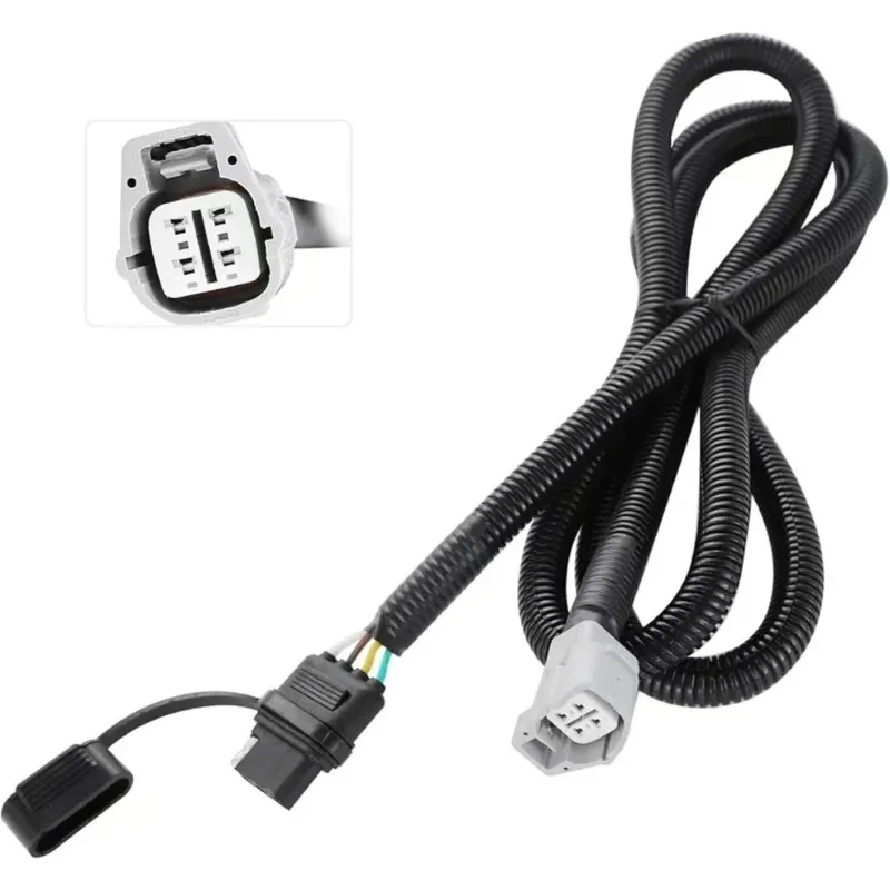 Trailer Wiring Harness 4 Way Flat For Lexus RX 350 2010-2023 For Toyota Highlander 2020-2023 For Lexus RX 450H 2010-2023-A54R