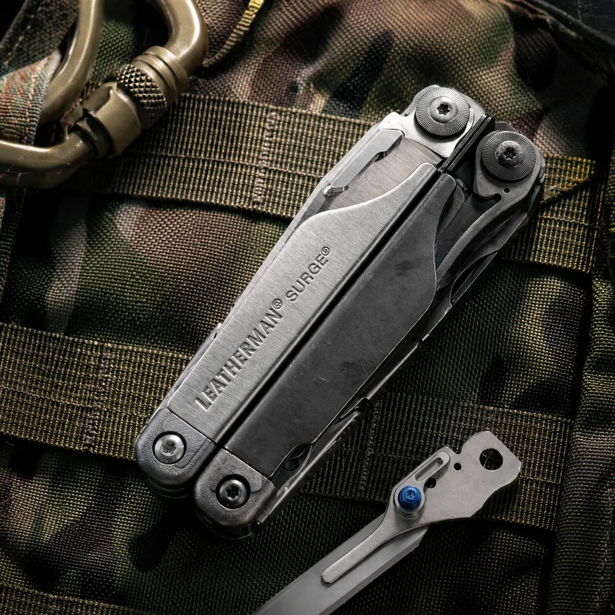 Scalpel Adapter for Leatherman SURGE – #10 #11 #15 Blades, Maintains Tool Deployment System