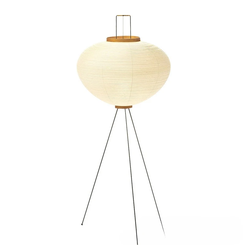 

Japanese style simple rice paper lanterns, living room, bedroom, retro floor lamps