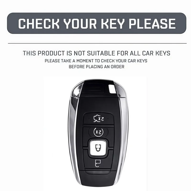 Car Remote Key Fob Case Cover For Lincoln Continental MKC MKZ MKX Navigator Z Nautilus Aviator Corsair 2017 2018 2019 2022