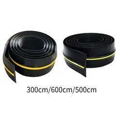 Garage Door Bottom Threshold Seal Strip Waterproof Weatherstrip Windproof Easy Cut Weatherproof Lightweight Weather Stripping
