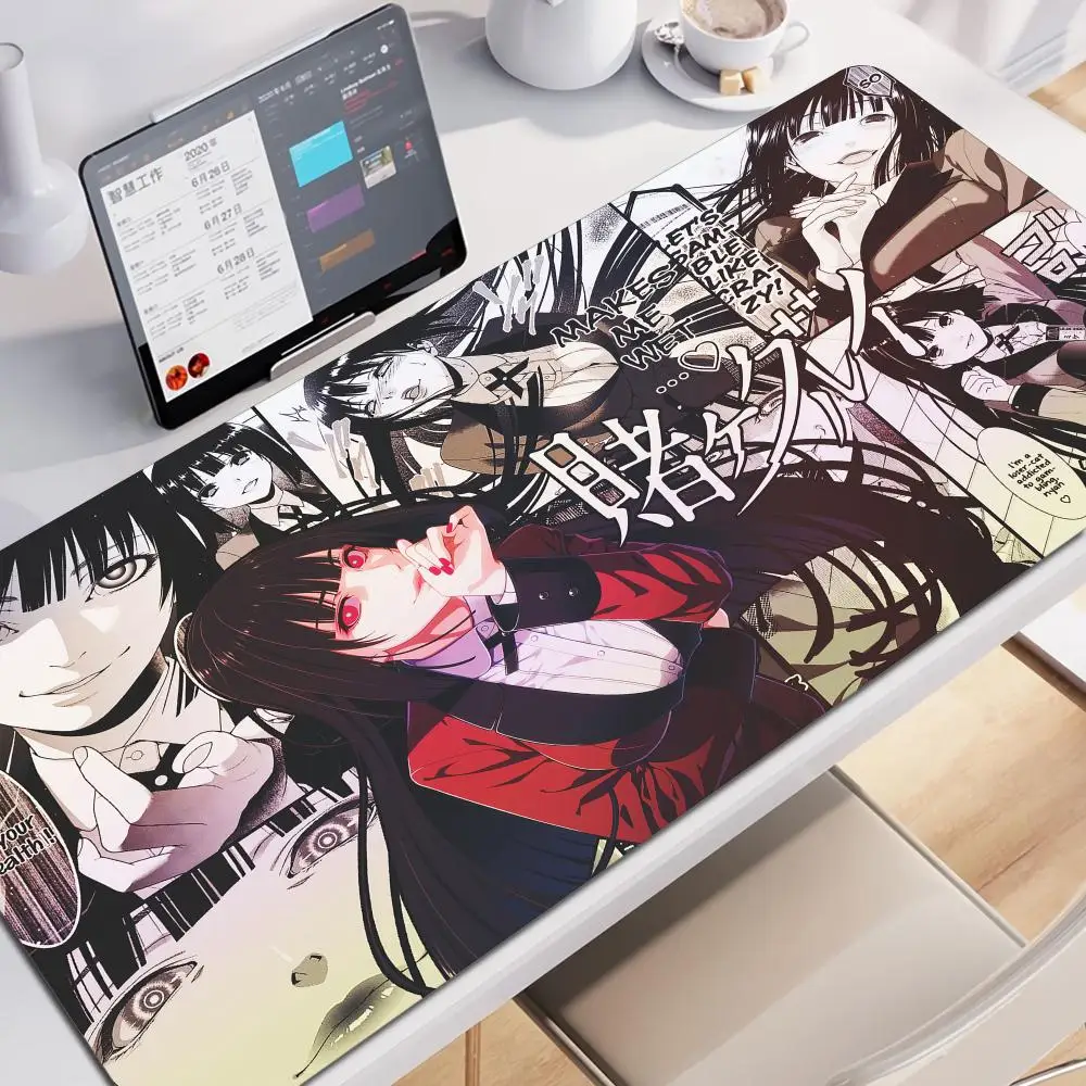 

Kakegurui Yumeko Jabami Mouse Pad Cute Anime Girl HD Desk Pad Extended Gaming Keyboard Mats Large XXL 100x50cm Gamer Mousepad