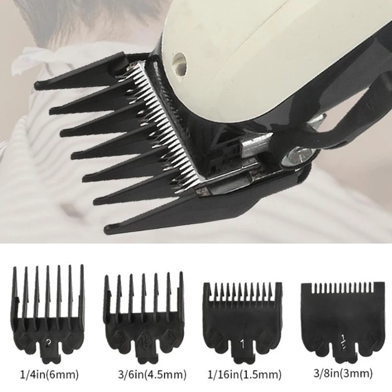 2/3/4Pcs High Quqlity Hair Clipper Limit Comb Guide Limit Comb Trimmer Guards Attachment Universal Colorful