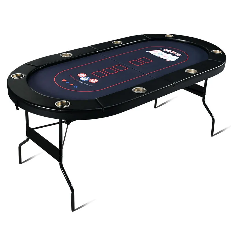 Poker Table Chip Table Club Recreation Game Table Sample Foldable