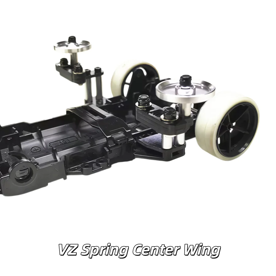 RC 1.5/3MM Four-wheel Drive Vehicle Spare Parts Self-made Tamiya Carbon Fiber VZ Spring Mid-axle Wing 4WD DIY 4WD Accessories