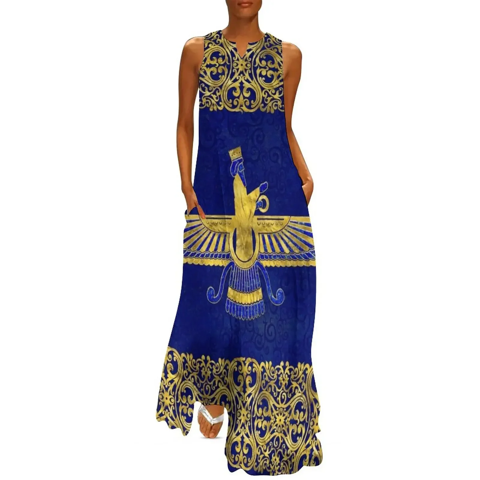 

Farohar - faravahar -Fravashi Long Dress women party dresses prom dresses 2025 dress Dress