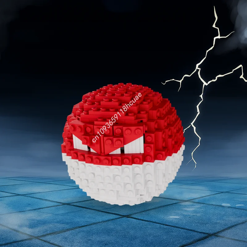 

429pcs MOC Voltorbes Pocket Pets Building Blocks Constructing Plastic Educational Creative Christmas toy Gift