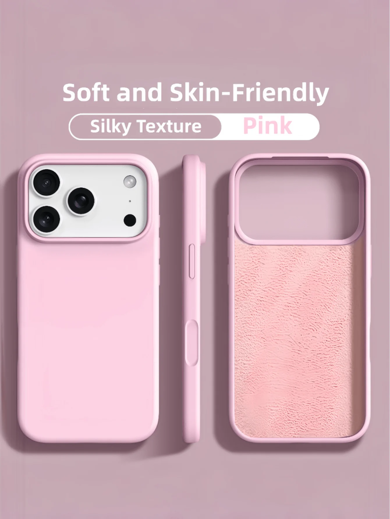 

New Luxury Shock-Absorbing Soft Beige Phone Case, Suitable For IPhone 17 Air 16 15 Pro 14 Plus 13 12 11 17 Pro Max XR XS Max X/X