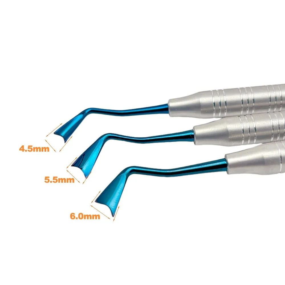 3Pcs Dental Implant Gingival Retraction Set Gingival Retractor Dental Gum Separator Isolation Surgical Tool