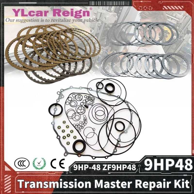

9HP48 9HP-48 ZF9HP48 автопередатчик мастер ремонтный комплект фрикционные пластины ремонтный комплект для HONDA Land Rover JEEP автомобильные аксессуары