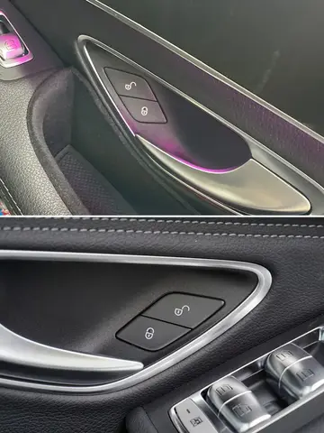 LHD RHD Car For Mercedes Benz C EQC GLC V Class W205 N293 W253 W447 Interior Central Door Lock Unlock Switch Button Cover