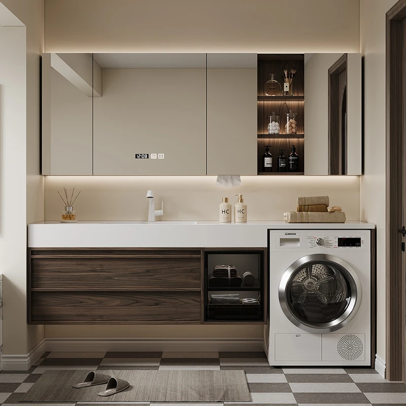 

long modern bathroom cabinet mirror perfume storage organizer Universal Funky cupboard partitions gabinete trendy furniture