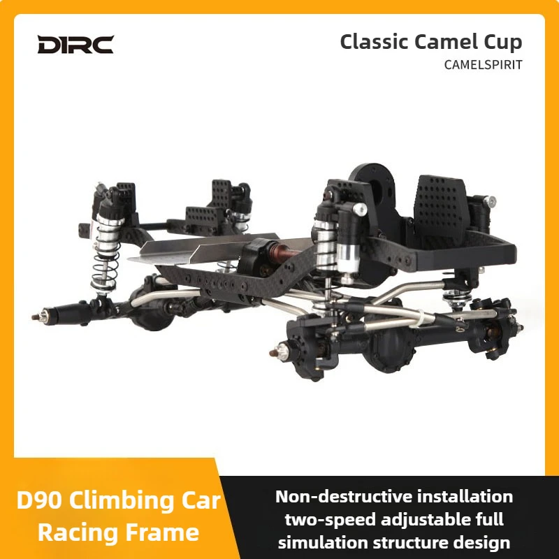 

D1RC Camel Cup Guardian D90 1/10 RC автомобиль неразрушающая модифицированная рама комплект электрический пульт дистанционного управления альпинистские детали рамы автомобиля