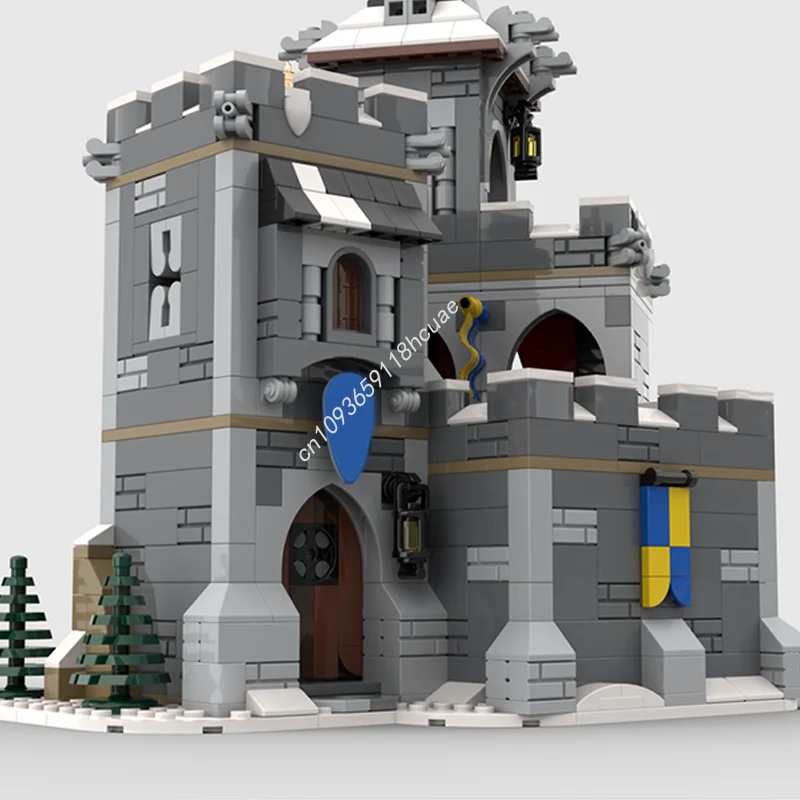 972pcs MOC Dragon S Nest Castleed Model Bouwstenen Speelgoed Bouw Kerstcadeau Monteren Creatief Idee Onderwijs Baksteen