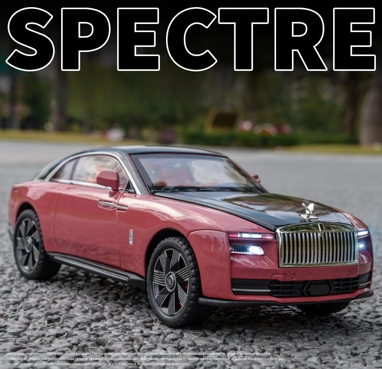 

Масштабная модель автомобиля Spectre Street Car Edition 1:24, литая из сплава, коллекционная, детская игрушка, подарок