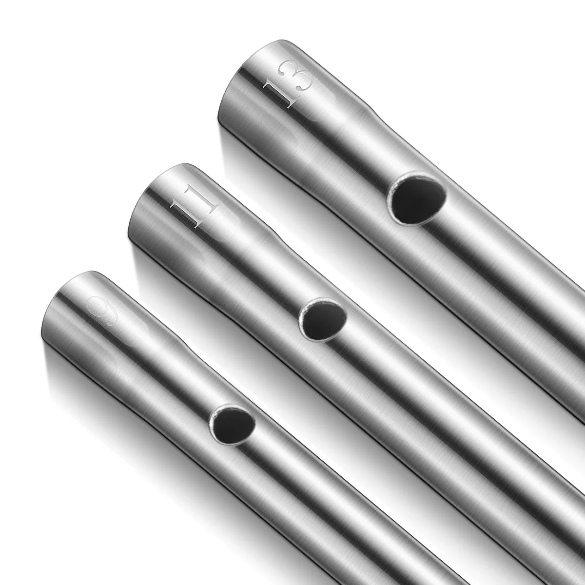 

3pcs Water Tap Tool Set Corrosion Resistant Metal Long Reach 8 9 10 11 12 13 Mm Fittings Spanner Wrench Sleeve Kitchen