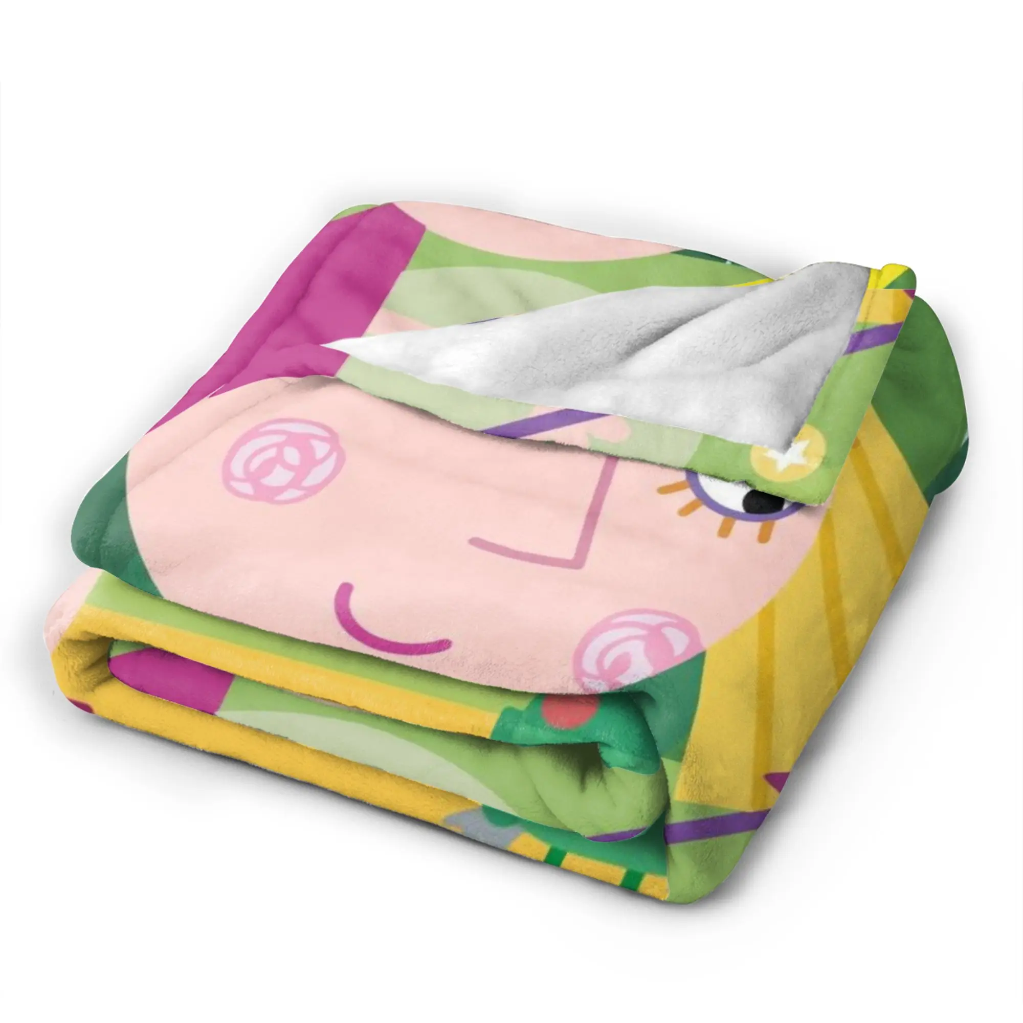 بطانيات Ben and Holly's Kingdom ben y holly فائقة النعومة من الفلانيل للشفاء، بطانيات رمي لحاف