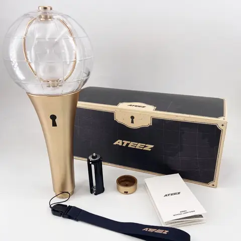 ATEEZ 콘서트 2.0 가변 색상 라이트 스틱 글로브 나침반 핸드 라이트 램프 성화 홍중 팬 선물 ATINY 팬 미팅 아이템