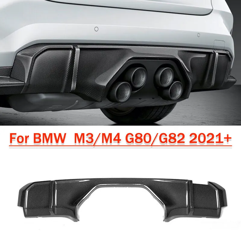 

Applicable To The New BMW M3M4 Dry Carbon Fiber Modified Rear Lip G80G82 Small Surrounded Rear Spoiler Tail Lip MP