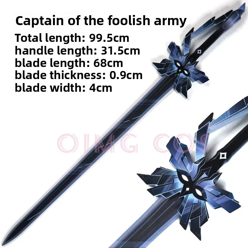 Genshin Impact Capitano The Captain Cosplay Props Model Knife and Sword