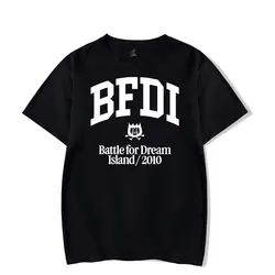 Jacknjellify BFDI Battle For Dream Island Vintage 90s T-Shirt Short Sleeve Trendy T Shirt Harajuku Tops Loose Unisex Camiseta