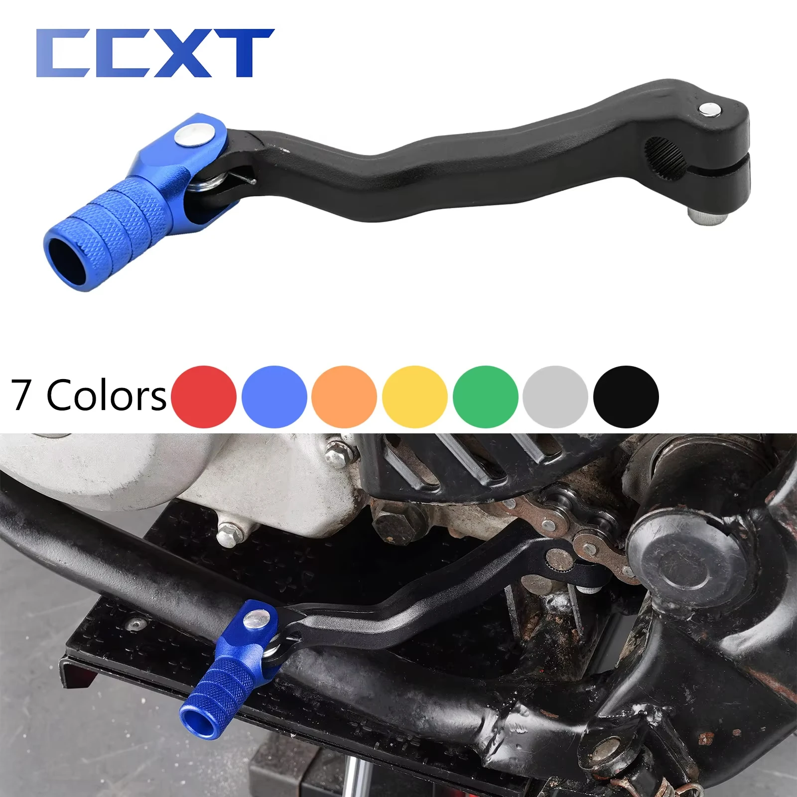 

Для ZongShen двигатель NC250 NC300 NC450 CBS150 CBS250 CBS300 мотоциклетный рычаг педали переключения передач с ЧПУ для Kayo T4 T6 K4 K6 125-450cc