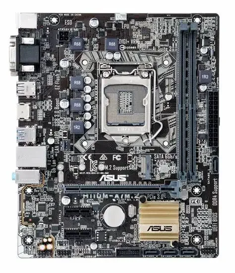 ASUS H110M-A/M.2 Motherboard Intel H110 LGA 1151support Core i3-6100 6300 i5-6400 i5-6500 i5-7500 i7-7700 i7-7700 cpu DDR4 32GB