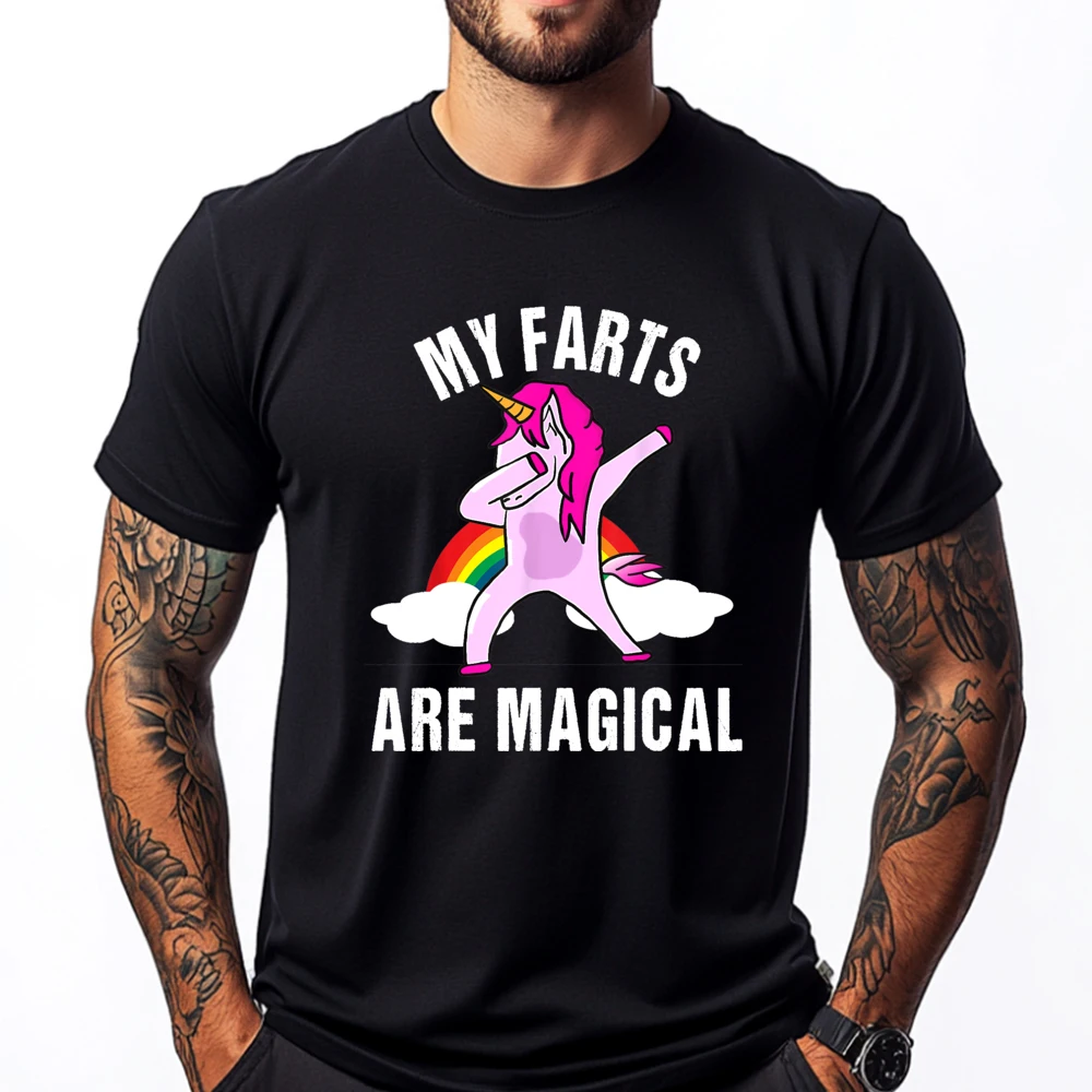 

My Farts Are Magical Funny Unicorn Gag Gift Men Clothes Men's Clothing Easter Day