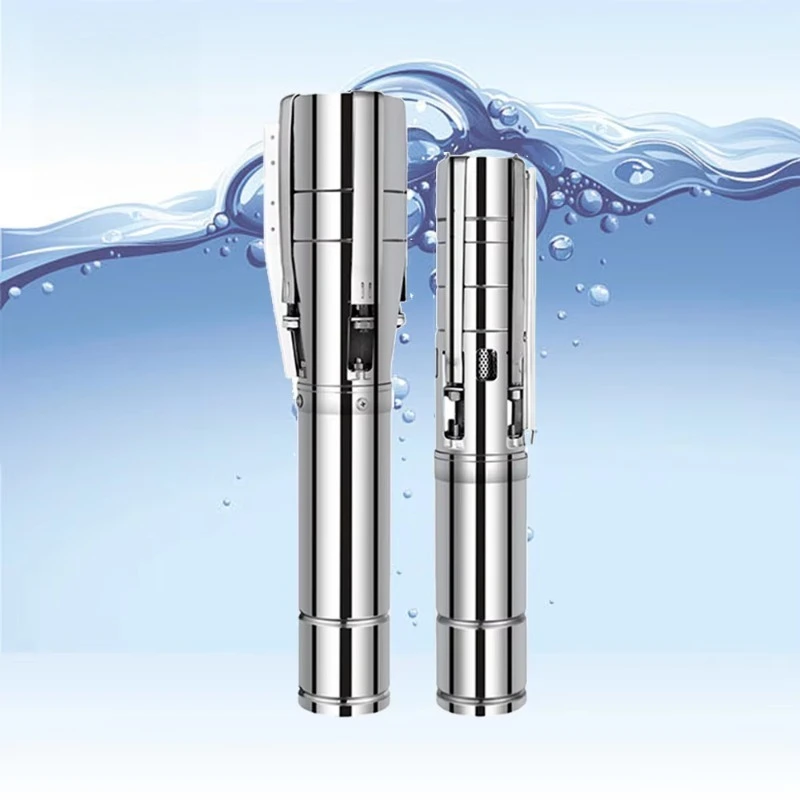 

2hp Solar Submersible Pump Solar AC DC Hybrid Solar Submersible Pump