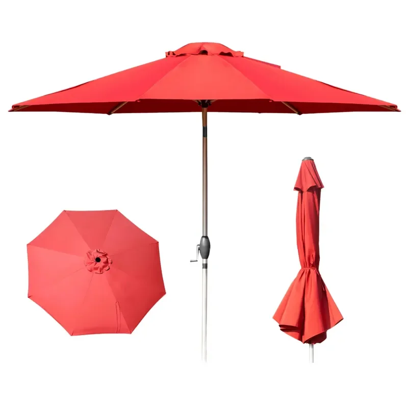 Chunhe Portable Folding Beach Umbrella Outdoor Sun Shade Canopy for Camping Travel Lightweight Compact Design Easy Carry
