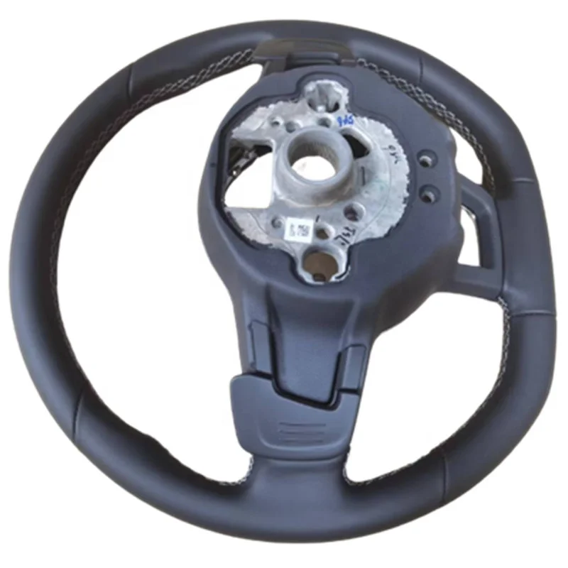 High Quality Steering Wheel with Clutch LED Light Paddle Shifters Alcantara Carbon Fiber Steering Wheel for Audi RSQ8