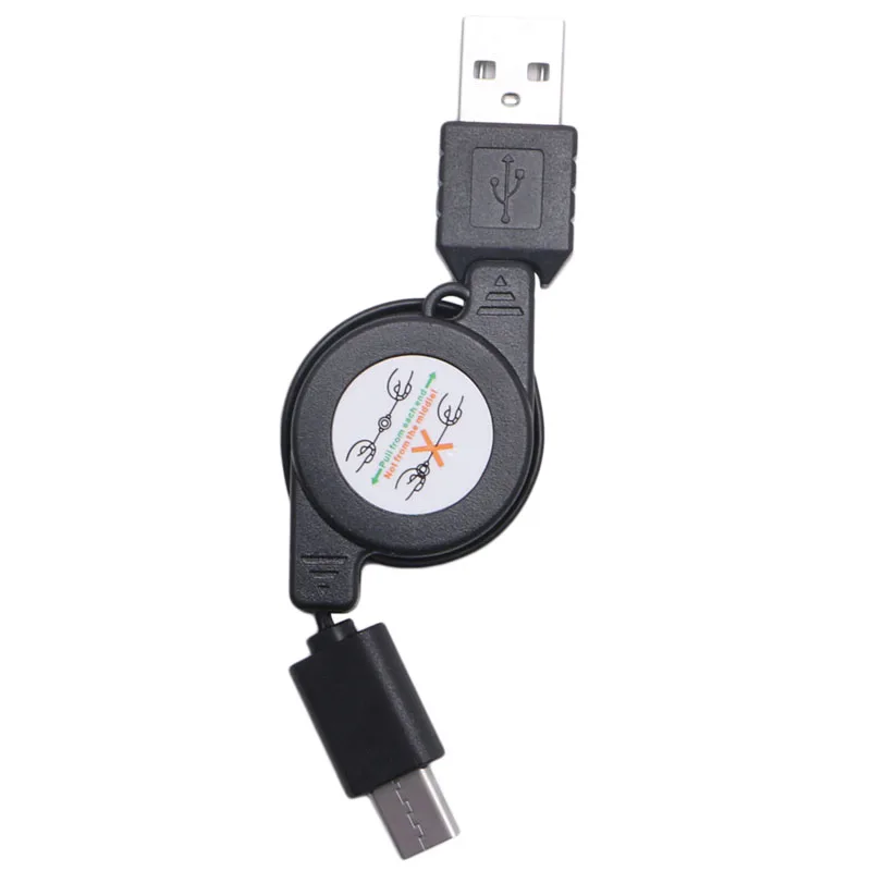 Type C Retractable Data & Sync USB 3.1 Charging Cable For Oneplus 2 Two