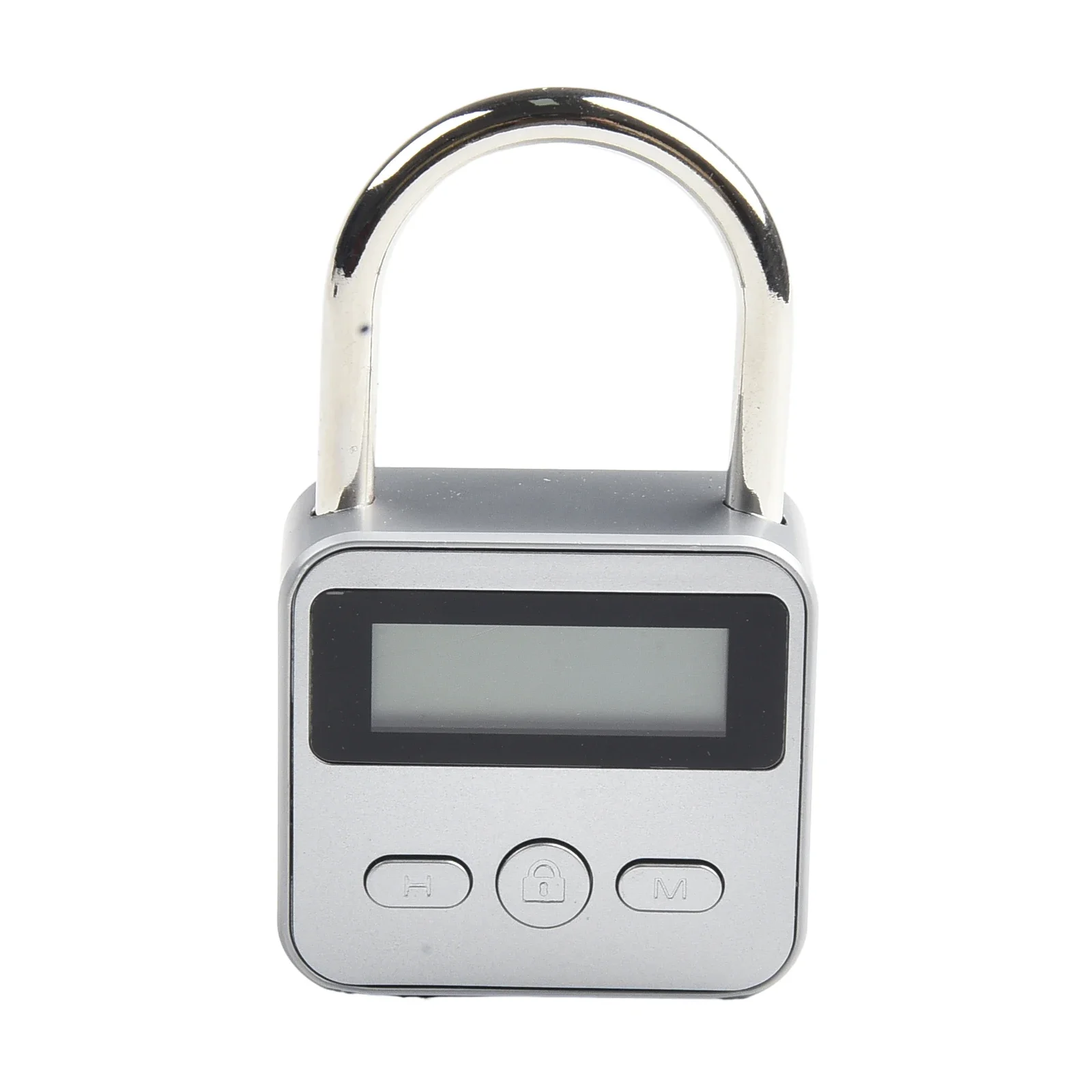 Heavy Duty Multi Function Electronic Time Padlock LCD Display 99 Hours Max Timing Automatic Unlock Long Standby