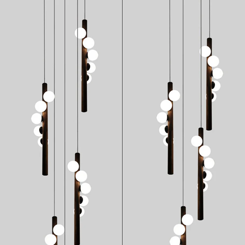 

Modern Stair chandelier Pendant lights indoor lighting Ceiling lamp hanging light led Chandeliers for living room indoor lightin