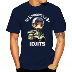 Loose Designer Funny  Supernatural Im Surrounded By Idjits Tshirt M3Xl Us MenS T-Shirt Size S-Xxl Superior Quality Tee Shirt