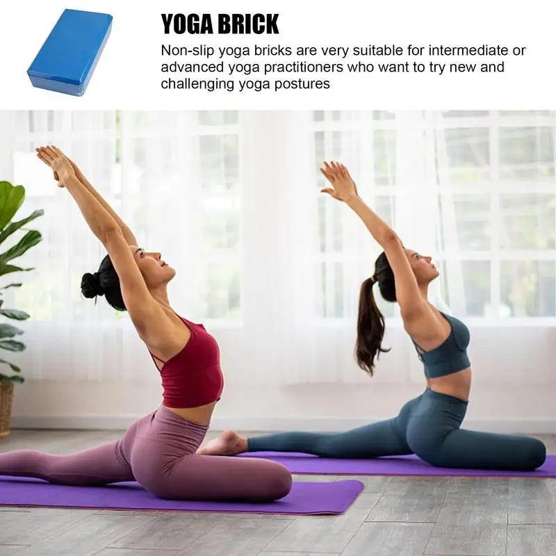 Gym Yoga Blocks EVA Foam Brick Training Exercise Fitness Tool Pilates Yoga Bolster Pillow Cushion Stretching Body Shaping Blocks