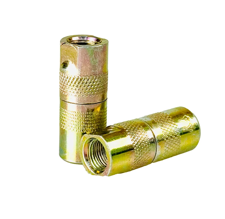 1/8 inch Famle ZERK COUPLER NOZZLE EPOXY INJECTION , POLYURETHANE INJECTION  Efficient for house crack repair PU&Epoxy inject