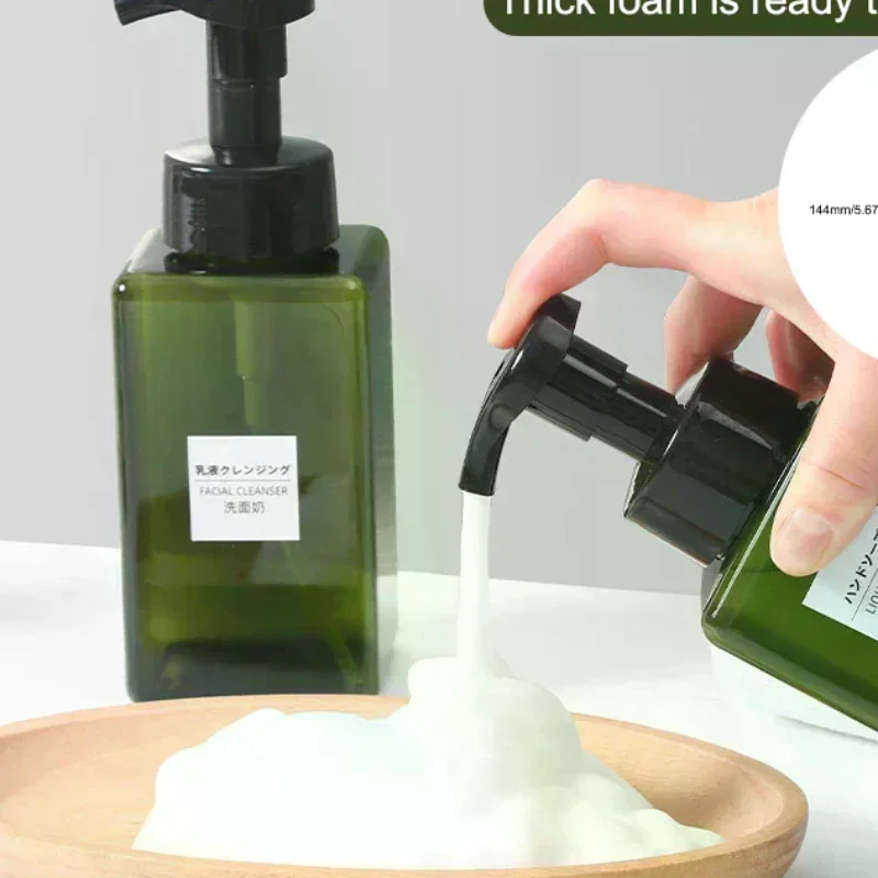 

Hand Foaming Dispenser Bottle for Foaming Facial Cleanser, Hand Soap, Shampoo, Shower Gel, Soap Bottle Refillable Bottles