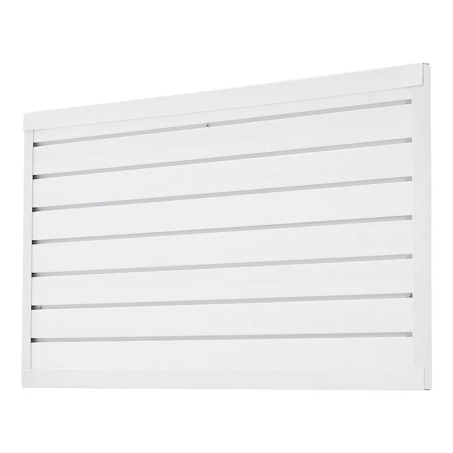 

2 x 4 фута планки стены ПВХ белые гаражные планки с модульной конструкцией