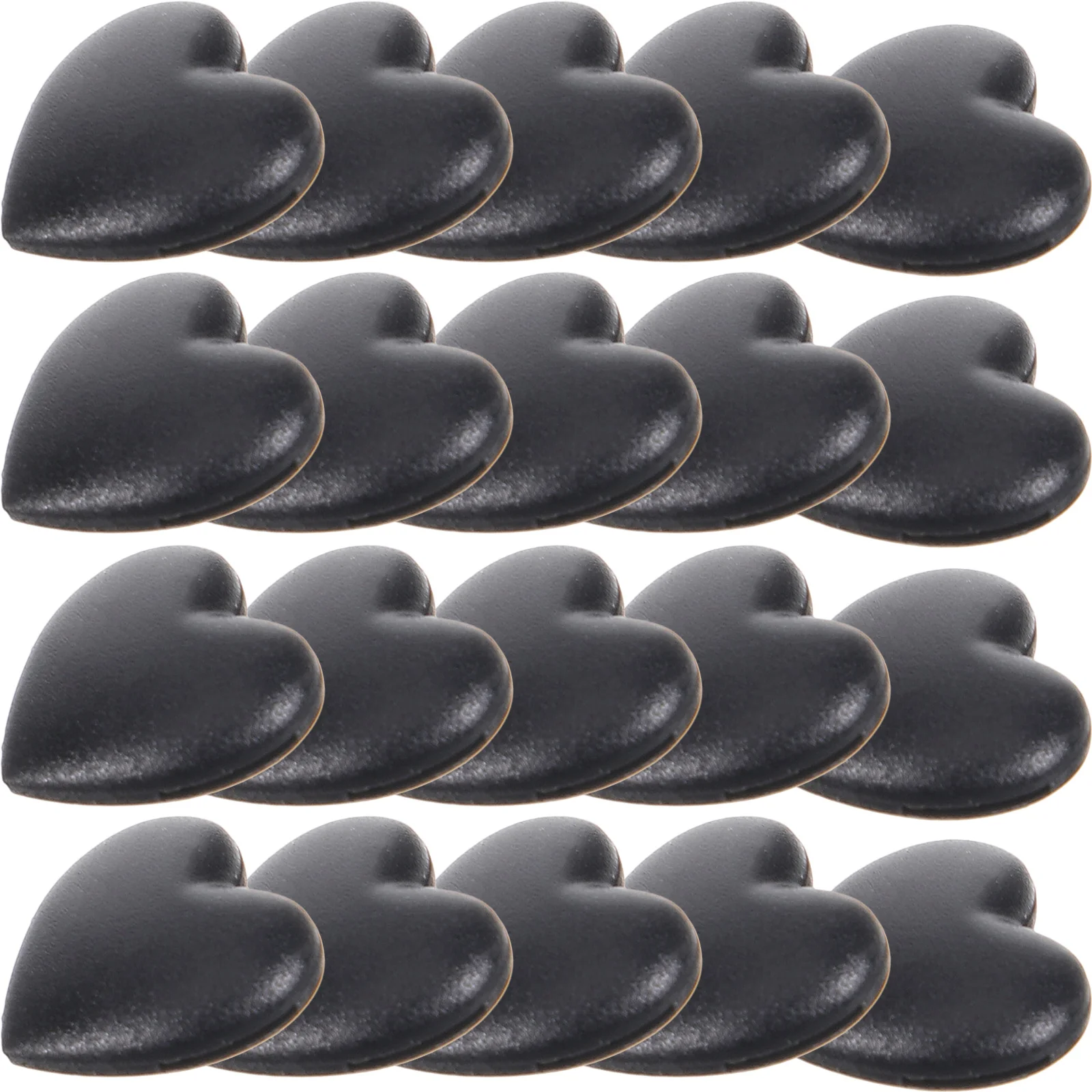 

10Pcs Anti Slip Ear Grips for Glasses Heart Shaped Silicone Eyeglass Retainers Keep Sunglasses from Slipping during Exercise