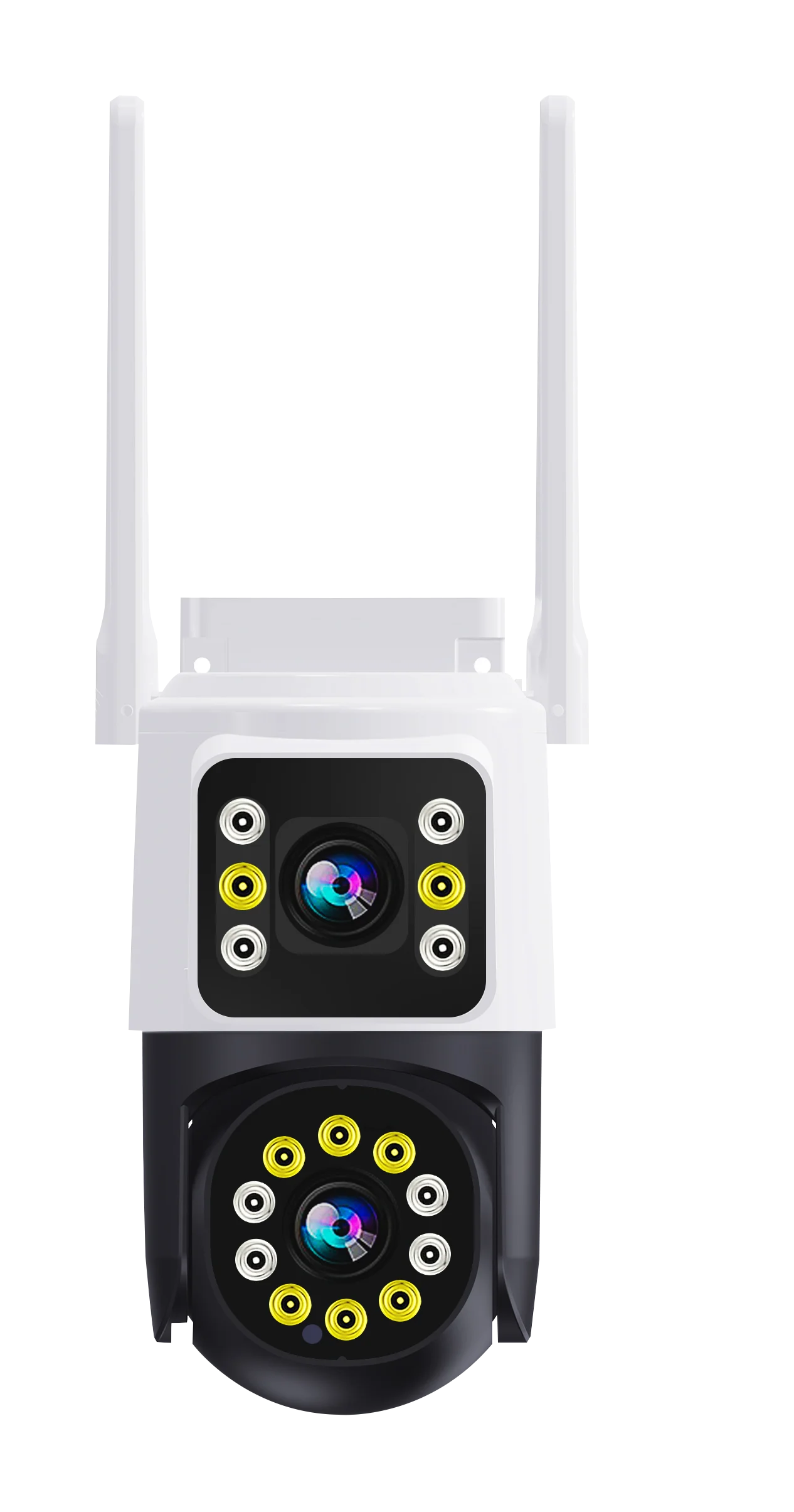 4MP 390Eyes APP Dual Lens Full Color Wireless PTZ Intercom IP Dome Camera AI rilevamento umanoide CCTV Baby Monitor TC193