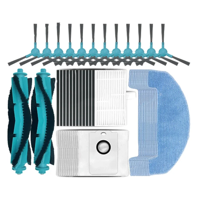 A05G-para Conga 2499 Ultra Home Advanced Cepillo Lateral principal filtro Hepa paño de mopa bolsa de polvo accesorios pieza de repuesto