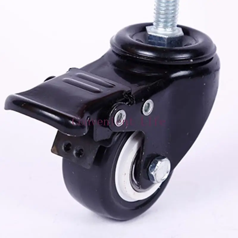 L1EE 1.5 "2" จานเบรคแบบหมุนได้ Bolt & 360 ° แผ่นโอนล้อเลื่อน