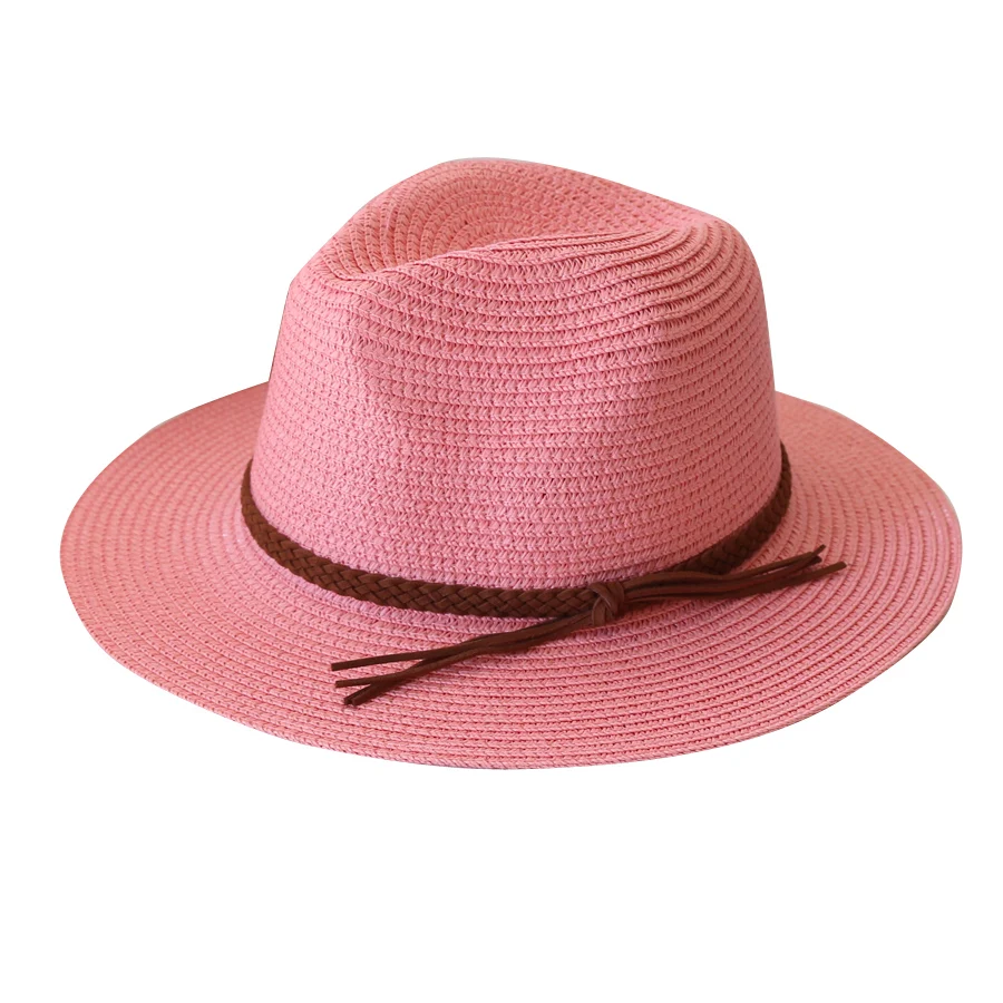 Damen Herren Strohhut mit breiter Krempe, Fedora, Sommer, Strand, UV-Schutz, Sonnenhut, UPF-Strohhut für Damen – Detail 16
