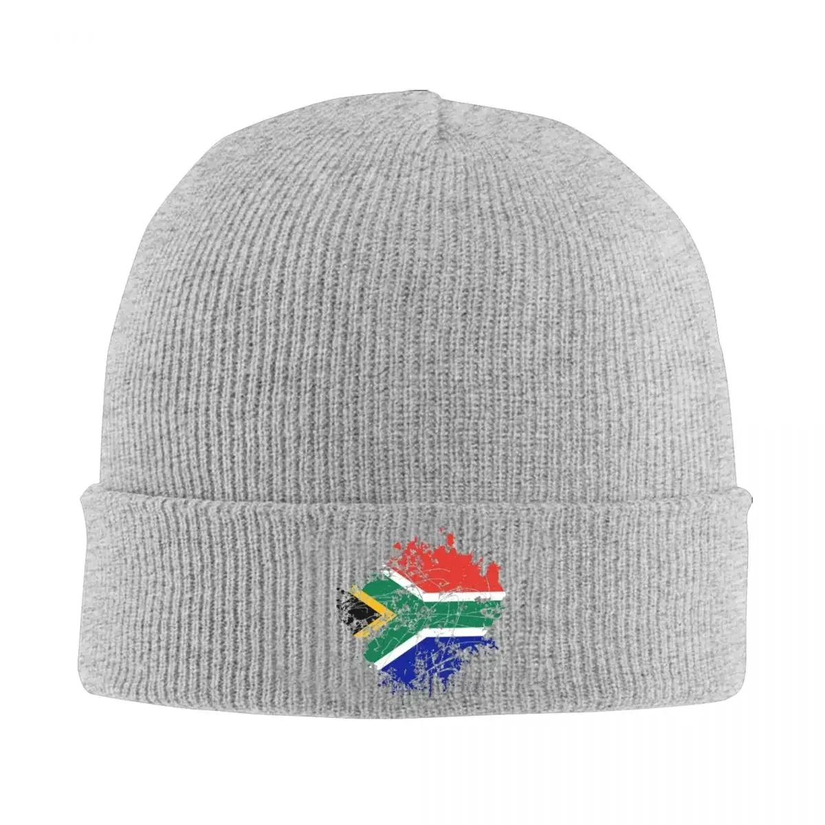 S-South Africa Beanie Hats african flag Skullies Beanies Outdoor Sport Elastic Men Women Caps Autumn Custom Fashion Bonnet Hats