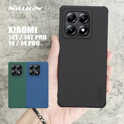 Nillkin for Xiaomi Mi 14T / 14 Pro 5G Case Super Frosted Shield Ultra-Thin Hard Protection Back Cover for Xiaomi Mi14 Pro Case