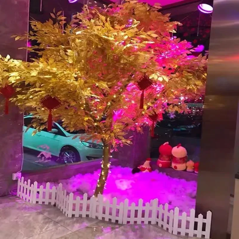 

Wishing Tree Money Tree Fake Trees Pachira Macrocarpa New Year Red Envelope Tree Money Tree Shopping Mall Hotel Decoration
