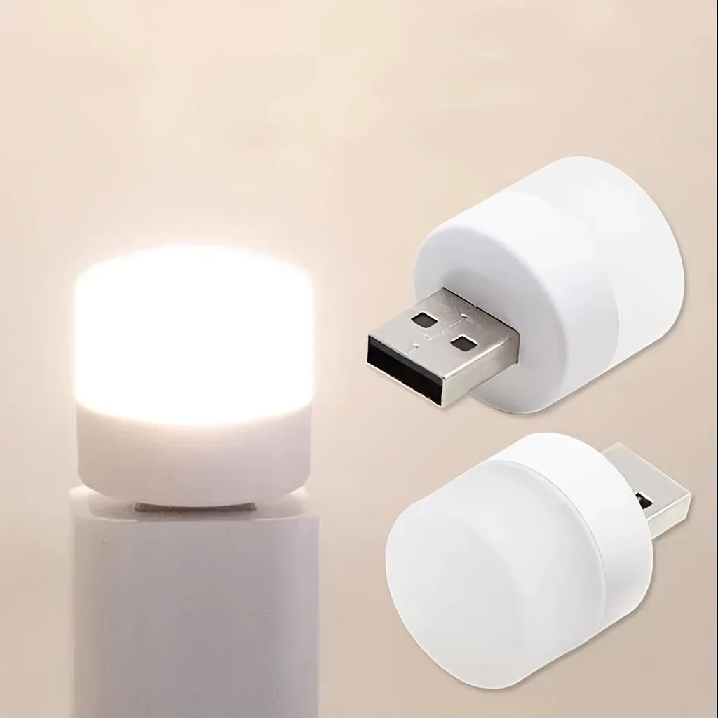 Portable USB Multi-Function Lamp Led Eye Protection Lamp Valentine Lights Small Table Night Light Computer Mobile Power Lamp
